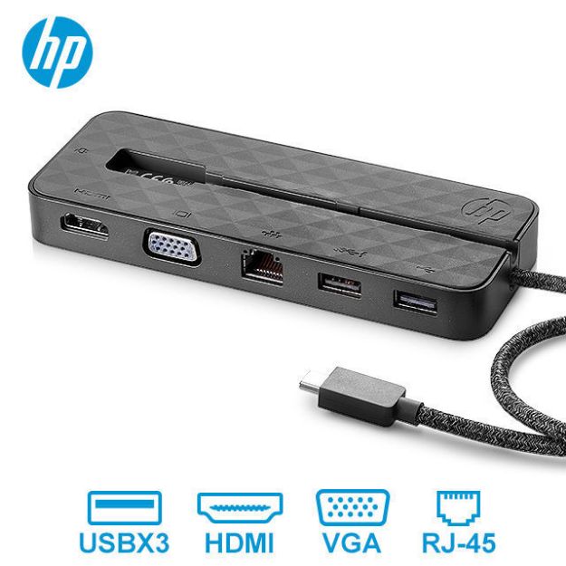 圖片 (客訂)HP USB-C Mini Dock 迷你擴充基座