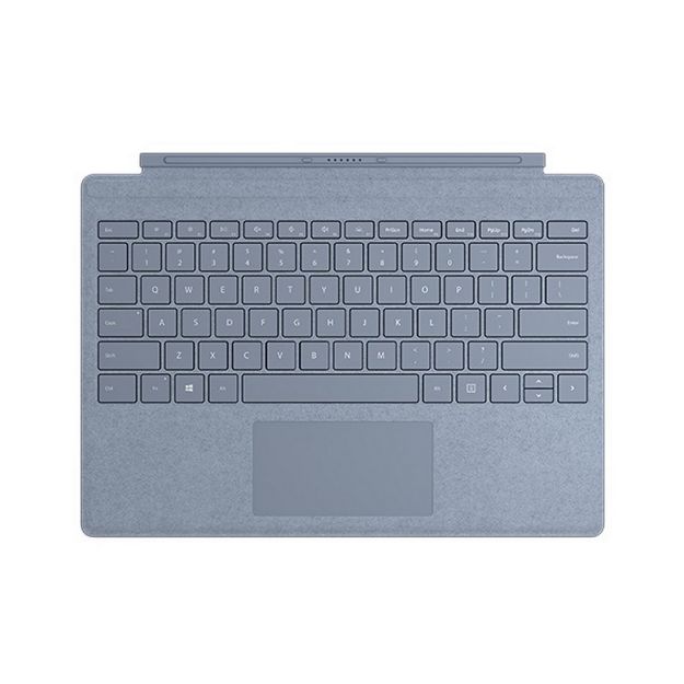 圖片 "拆封新品"Microsoft Surface Pro Alcantara 鍵盤 冰藍色